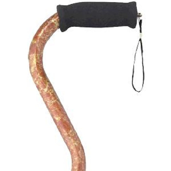 Offset Handle Cane - Sun Brust