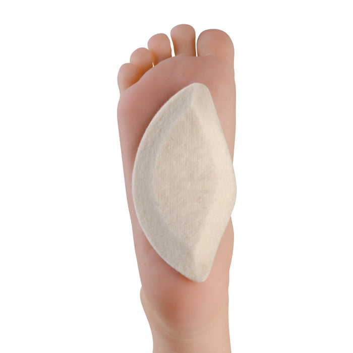 Stein's 1/4" Adh Felt Men's Scap Arch Pad Skvd #50, Pack of 100