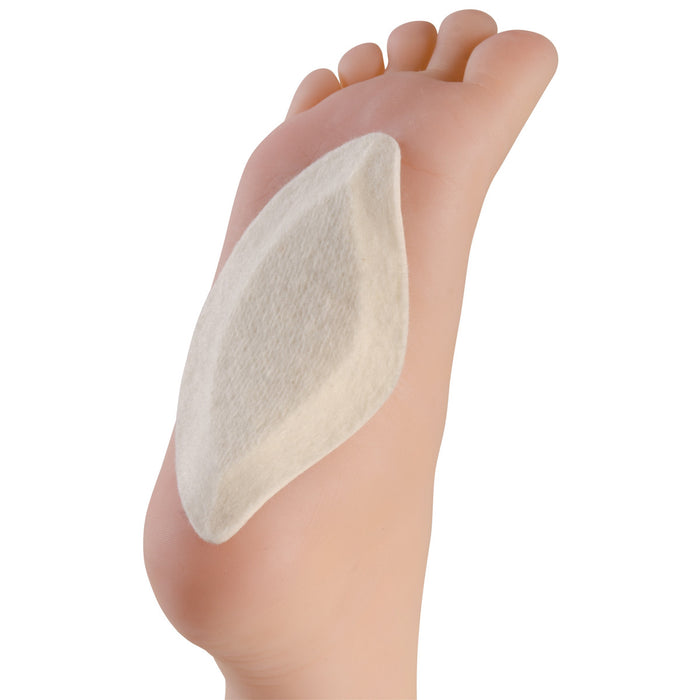 Stein's 1/4" Adh Felt Men's Scap Arch Pad Skvd #50, Pack of 100