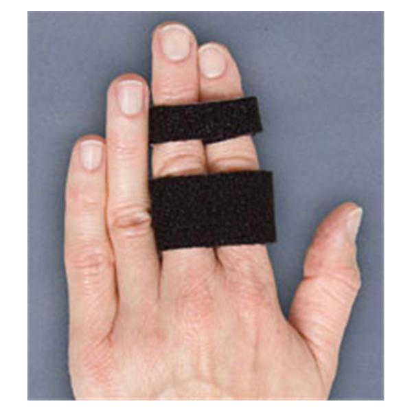 3-Point Products Strap Protective Buddy Loop Finger Foam Black 25/Pk