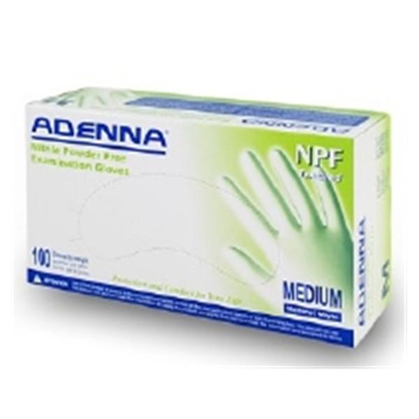 Adenna Gloves Exam Powder-Free Nitrile Latex-Free Medium Blue 10Bx/Ca (NPF882)