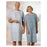 Encompass Group Gown Patient Poly/Ctn Encompass 1Sz Blk Adlt 12/BX