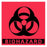 TimeMed a Div of PDC Label Biohazard Pre-Cut 5x5 250/Rl 250/Rl