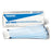 Crosstex International Pouch Sterilization Duo Check 3.5 in x 9 in Blue Tint LF 200/Bx, 20 BX/CA (SCS)