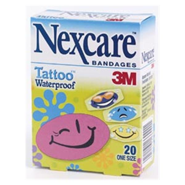 3M Consumer Health Care Bandage Strips Plstc Nexcare .0625x2.25" Flexible Clear Ltx 20/Bx