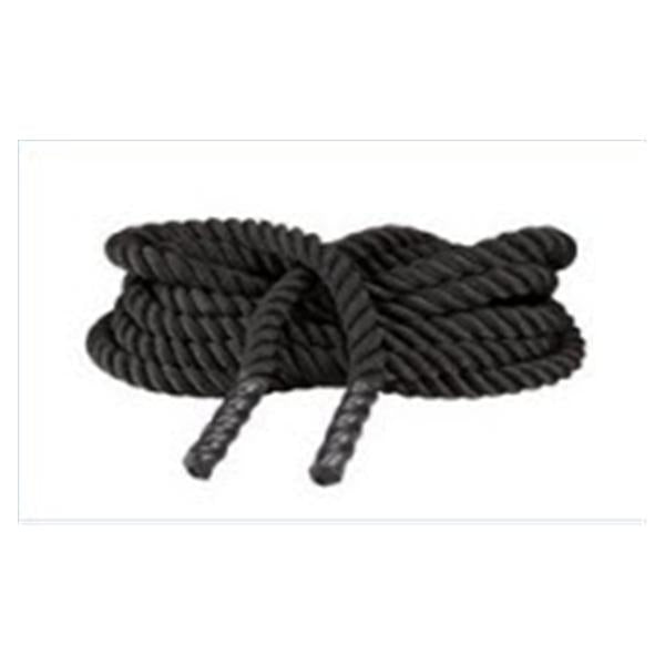 M-F Athletic  Rope Training 30'x1.5" Black Ea