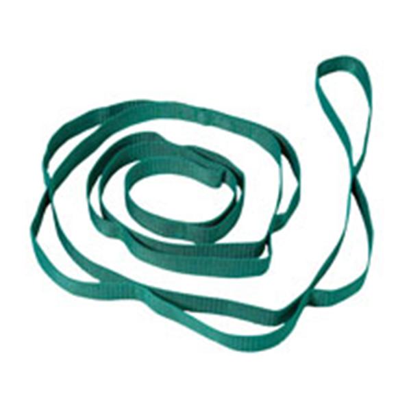 M-F Athletic  Strap Stretching 72" Green With 10 Loops/Poster Ea
