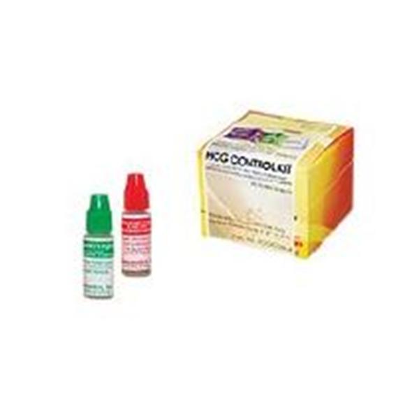 Immunostics  hCG: Human Chorionic Gonadotropin +/- Control Kit f/ Anlyz Ea