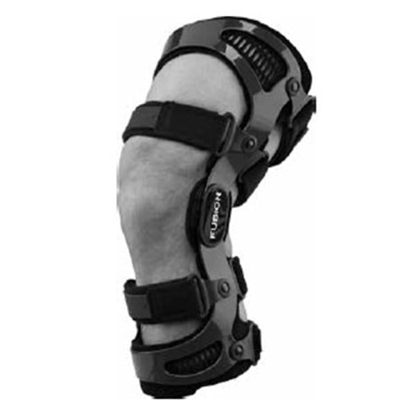 Breg Brace Fusion Prefabricated Adult Knee Black Size Large Right Ea