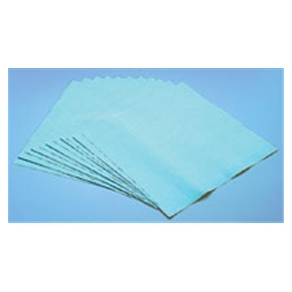 Busse Hospital Disposable Wrap CSR Sterilization 20 in x 20 in Blue Latex Free 500/Ca