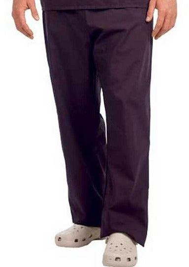 Unisex Fashion Poplin Fashion Scrub Pants Pewter Eggplant