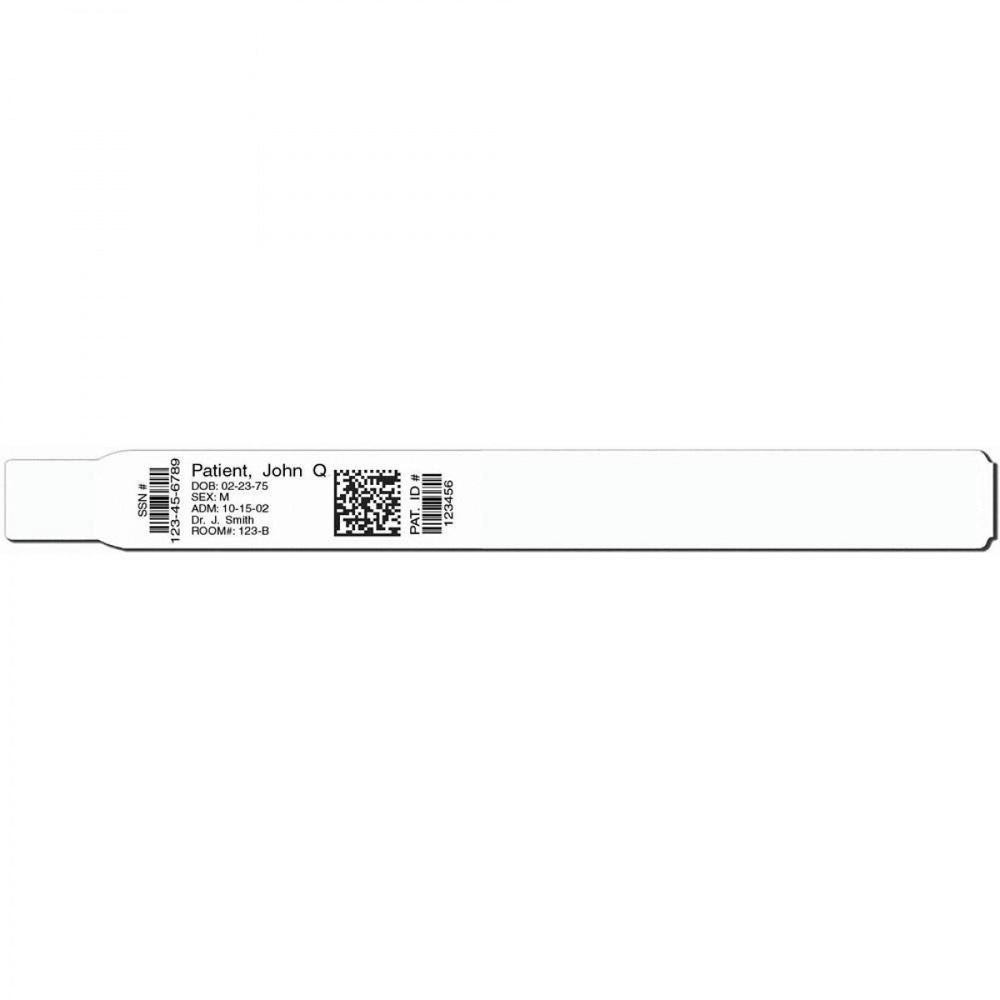 Scanband Plus Adult Bb At Perf-1" Core-Wound In- White 7902-11-Pdl