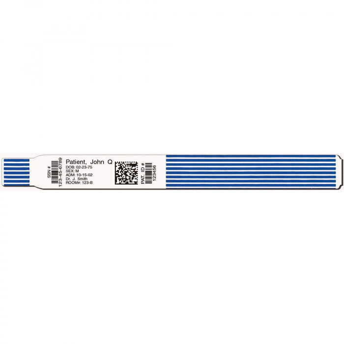 Scanband Plus Adult Bb Standard- 3" Core- Wound In- Blue 7908-13-Pdr