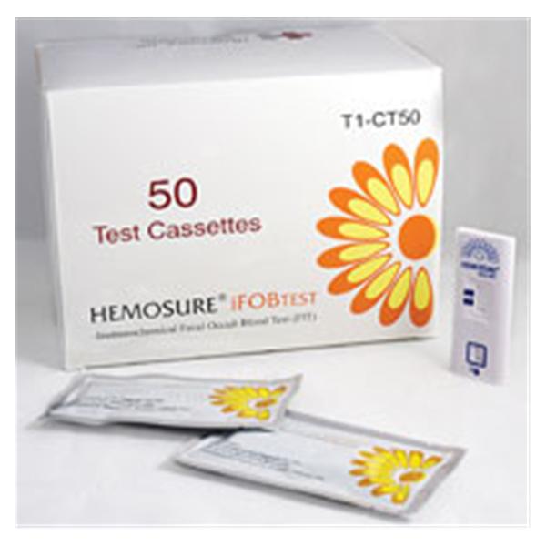 Hemosure Hemosure iFOB: FOB Test Kit w/ Cassettes Only 50/Bx