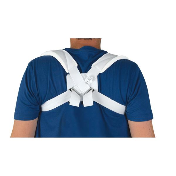Medline Industries  Strap Deluxe Adult Clavicle Cotton White Size X-Large Ea