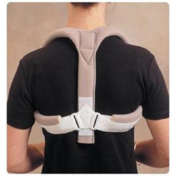 Medline Industries  Strap Deluxe Infant Clavicle Cotton White Size X-Small Ea