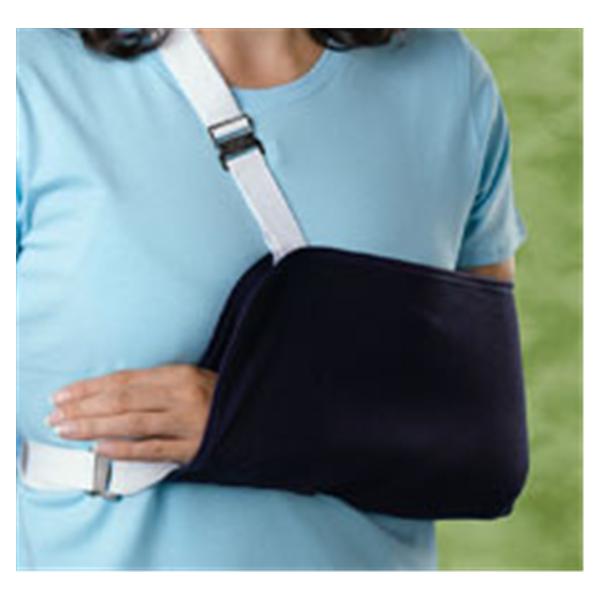Medline Industries  Immobilizer Sling Adult Shoulder Ctn Blk Sz X-Large Universal Ea