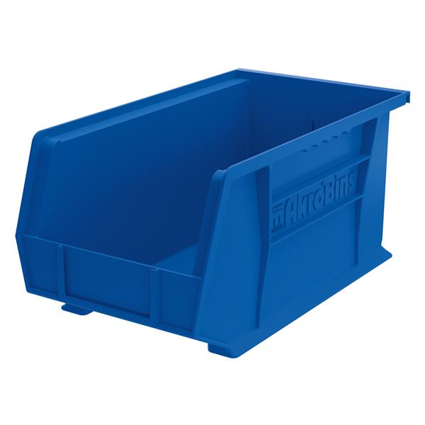 Akro-Mils Storage Bins 14-3/4x8-1/4x7 Blue 12/Ca 12/Ca