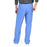 Medline PerforMAX Unisex Reversible Scrub Pants with Front Drawstring - PerforMAX Unisex Reversible Drawstring Scrub Pants with Angelica Color-Coding, Size XXS Long Inseam, Ceil Blue - 800NTHXXSL-CA