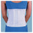 Frank Stubbs  Support Criss-Cross Back Elastic White Size Large Ea (F003675)