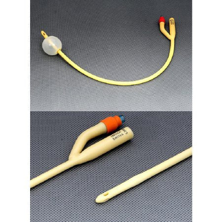 Amsino International 2-Way Silicone Coated Latex 5Cc Balloon - 2-Way Foley Catheter, Silicone, 20 Fr, 30 cc - AS42020