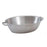 Medegen Medical Products Basin Foot 10qt Stainless Steel Silver With Handle Ea