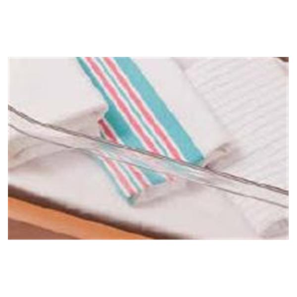 Encompass Group Blanket Baby White With Blue/Pink Middle Strip Ea