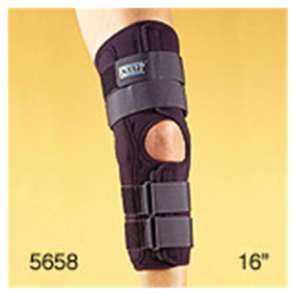 Hely & Weber Brace Orthosis Knapp Knee Kuhl Neoprene Black Size 16" Large Ea