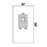 O & M Halyard Drape Laparotomy 3x8" Fenestrated 60x108" Sterile 15/Ca
