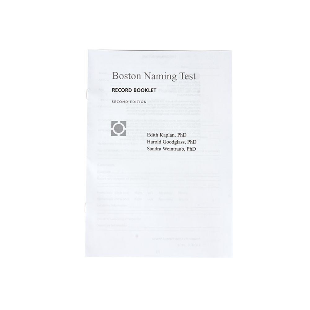 Aimed Boston Diagnostic Aphasia Examination, Third Edition, - Boston Diagnostic Form, 3rd Edition - 81597