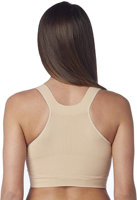 The Marena Group Surgical Bras - Mammary Support Bra, with Loop, Beige, Size S - BNVL-3032-H