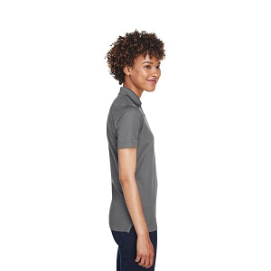 Ultraclub UltraClub Ladies' Cool & Dry Mesh Piqué Polo - 100% Polyester Cool and Dry Mesh Pique Polo Shirt, Women's, Charcoal, Size S - 8210L CHAR S