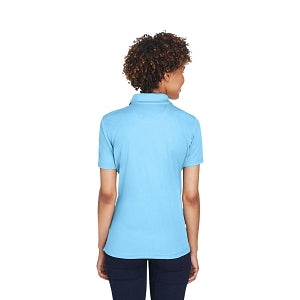 Ultraclub UltraClub Ladies' Cool & Dry Mesh Piqué Polo - 100% Polyester Cool and Dry Mesh Pique Polo Shirt, Women's, Columbia Blue, Size XL - 8210L CLB XL