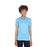 Ultraclub UltraClub Ladies' Cool & Dry Mesh Piqué Polo - 100% Polyester Cool and Dry Mesh Pique Polo Shirt, Women's, Columbia Blue, Size XL - 8210L CLB XL