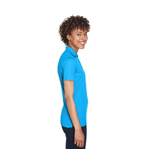Ultraclub UltraClub Ladies' Cool & Dry Mesh Piqué Polo - 100% Polyester Cool and Dry Mesh Pique Polo Shirt, Women's, Coast, Size M - 8210L COAS M