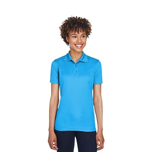 Ultraclub UltraClub Ladies' Cool & Dry Mesh Piqué Polo - 100% Polyester Cool and Dry Mesh Pique Polo Shirt, Women's, Coast, Size M - 8210L COAS M