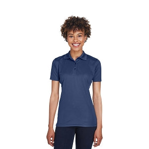Ultraclub UltraClub Ladies' Cool & Dry Mesh Piqué Polo - 100% Polyester Cool and Dry Mesh Pique Polo Shirt, Women's, Navy, Size XL - 8210L NAVY XL