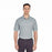 Ultraclub Unisex Polo Shirts - Long-Sleeve 100% Polyester Polo Shirt, Unisex, Gray, Size S - 8210LS SILVER S