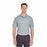 Ultraclub Unisex Polo Shirts - Long-Sleeve 100% Polyester Polo Shirt, Unisex, Gray, Size 2XL - 8210LS SILVER XXL
