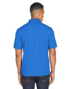 Ultraclub Unisex Polo Shirts - 100% Polyester Pocket Polo Shirt, Unisex, Royal Blue, Size 2XL - 8210P ROYAL XXL