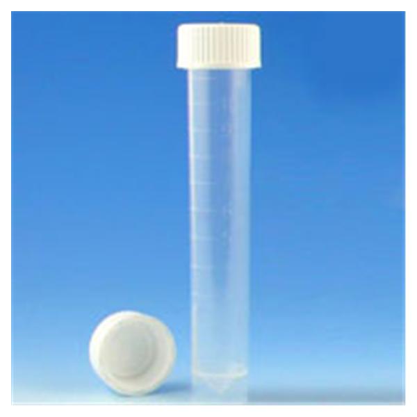 Globe Scientific  Screw Cap Polyethylene White 1000/Bx