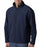 Ultraclub Unisex Wind Jackets - Men's 100% Polyester Ripstop Jacket with Zip Pocket and Cadet Collar, Navy, Size L - 8280NAVYL