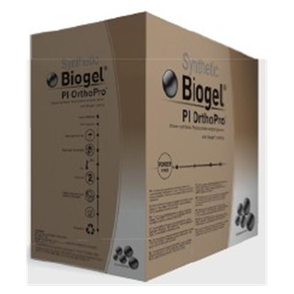 Abco Dealers Gloves Surgical Bgl PI OrthPr PF Polyisoprene LF 8 Strl Brn 40/Bx, 4 BX/CA (47680)