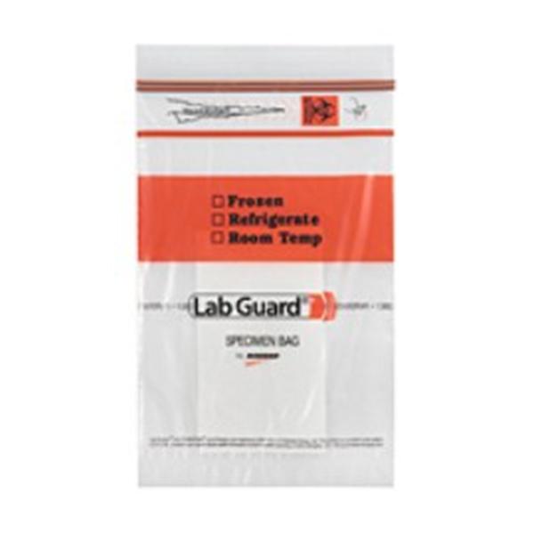 MiniGrip Specimen Bag Double Zip Closure With Absorb Pad 50/Pk, 20 PK/CA (SBL2AP69B)