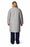 Medline Unisex Knee Length Lab Coats - Unisex Knee-Length Lab Coat, Gray, Size S - 83044GRYS