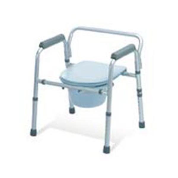 Medline Industries  Commode 3-In-1 Aluminum 4/Ca