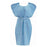 Medline Industries  Gown Surgical Sirus Lg/XLng Blu Poly Rnfrc AAMI L4 Strl LF 20/Ca