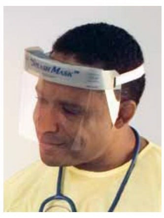 Encompass Group Hook & Loop Splash-Protect Face Shield - Face Shield ...
