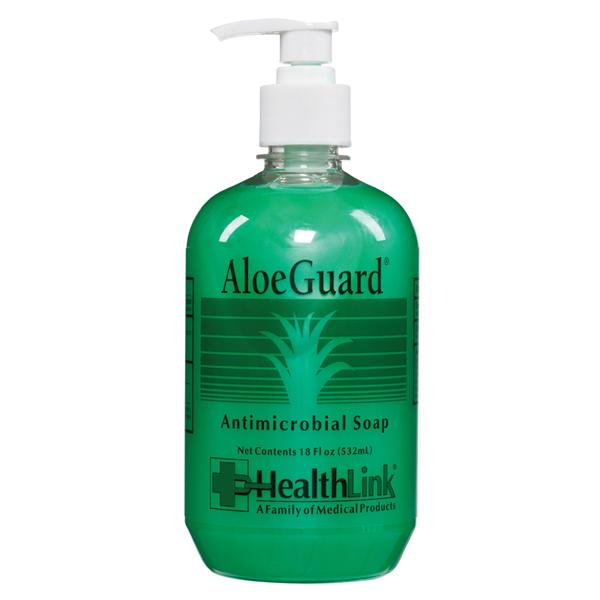 Healthlink Soap Antimicrobial Gel Aloeguard 18 oz Ea, 12 EA/CA (7760)