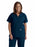 Medline PerforMAX Women's V-Neck Tunic Scrub Top with 2 Pockets - PerforMAX Women's V-Neck 2-Pocket Tunic Scrub Top, Size 5XL, Caribbean Blue - 839NNT5XL